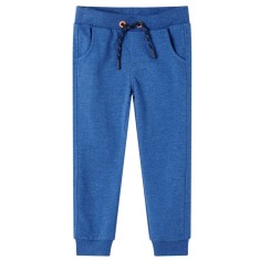 Pantaloni de trening pentru copii, albastru &icirc;nchis, 104