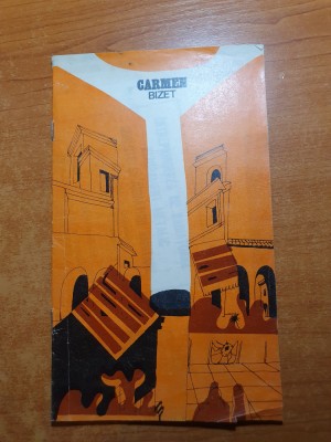 program opera romana 1982- piesa camen foto