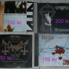 CD rare Mayhem,Deicide,Nokturnal Mortum,Nine Inch Nails black death metal