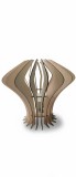 Lampa lemn &quot;Flame Curve &quot;