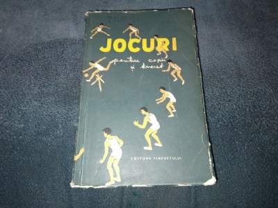 JOCURI PENTRU COPII SI TINERET 1956 foto