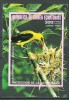 Eq. Guinea 1976 Birds in Europe, imperf. sheet, used M.003, Stampilat