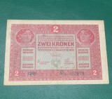Bancnota 2 coroane 1917 Austro Ungaria seria 482939
