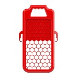 Cumpara ieftin Gratar plastic, Beorol, 15x32 cm, Rosu
