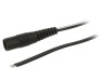 Cablu Alimentare DC 5,5/2,1 Negru 3m
