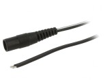 Cablu Alimentare DC 5,5/2,1 Negru 3m