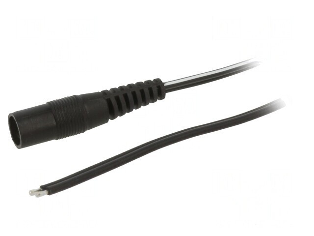Cablu Alimentare DC 5,5/2,1 Negru 3m