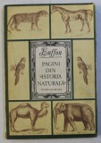 PAGINI DIN ISTORIA NATURALA - BUFFON, BUC. 1981