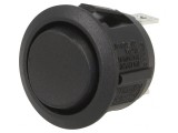 Comutator basculant negru ON-OFF-ON 10A/28VDC