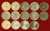 Set Complet 50 Bani Romania 2005-2023 (Fara 2007, 2010, 2011, 2013) - Monede Circulate