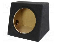 Carcasa difuzor MDF neagra BASSER 300mm 30l 322mm foto