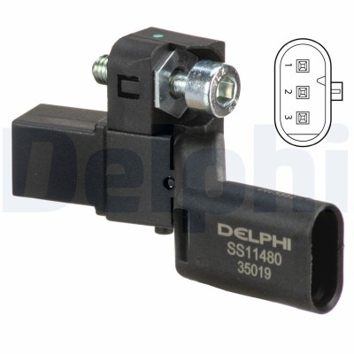 DELPHI SS11480 Senzor impulsuri, arbore cotit foto