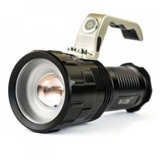 Lanterna cu led Bailong T6, zoom, acumulator foto