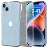 Husa Spigen Cristal Lichid pentru Apple iPhone 14 Transparent, Silicon, Carcasa