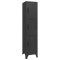 Gossi fiset, antracit, 38x45x180 cm, otel