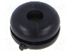 Man&amp;#351;on pentru cabluri, panou max. 0,8mm, PVC, ESSENTRA - 10080900