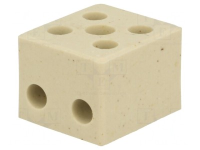 Regletă Conexiuni Terminale cu Șurub 4mm2 450V 2 Piste foto