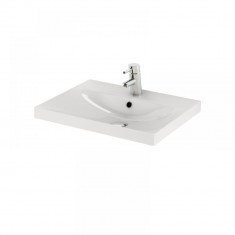 Lavoar Din Compozit Pentru Mobilier Amao 60 Cersanit, Alb, Compozit, Lungime 60 Cm, Latime 45 Mm, 11 Kg, K11-0112 foto