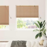 vidaXL Jaluzele și Rulouri pentru Fereastră Maro deschis 150 x 220 cm