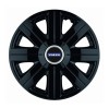 Set 4 Capace Roti, potrivite jantelor de R14, pentru Volvo, model Cosmos Negru, Autohelix MSA