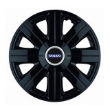 Cumpara ieftin Set 4 Capace Roti Autohelix MSA&reg;, potrivite jantelor de R14, pentru Volvo, model Cosmos Negru
