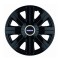 Set 4 Capace Roti, potrivite jantelor de R14, pentru Volvo, model Cosmos Negru