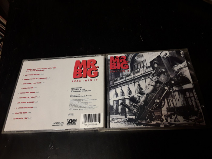 [CDA] Mr. Big - Lean Into It - cd audio original
