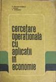 CERCETARE OPERATIONALA CU APLICATII IN ECONOMIE-G. BOLDUR-LATESCU, I. SACUIU, E. TIGANESCU