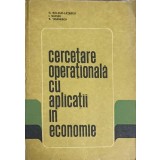 CERCETARE OPERATIONALA CU APLICATII IN ECONOMIE-G. BOLDUR-LATESCU, I. SACUIU, E. TIGANESCU-318684