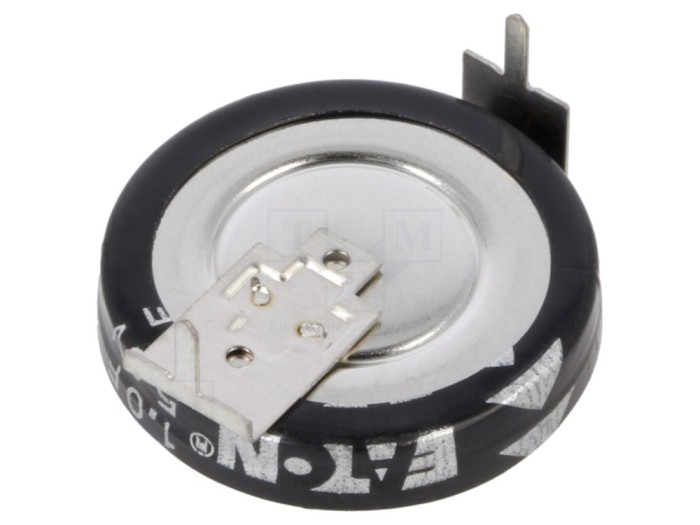 Condensator super 1F 5V DC THT