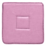 Perna Scaun, Model Universal, Culoare Roz, Dimensiuni 39x39cm, Compoziție Bumbac și Poliester, Oem