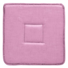 Perna Scaun, Model Universal, Culoare Roz, Dimensiuni 39x39cm, Compoziție Bumbac și Poliester foto