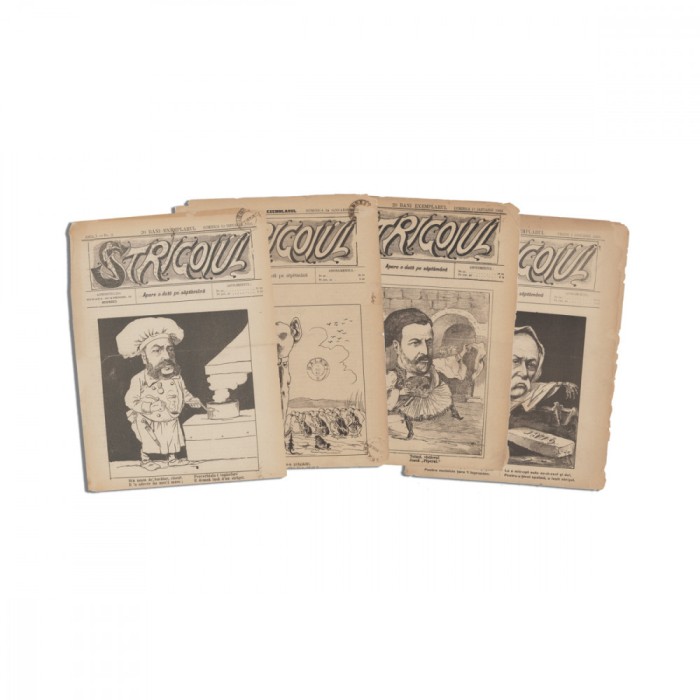 Publicația &bdquo;Strigoiul&rdquo;, Anul I, Nr. 1-4, 1893, 4 numere