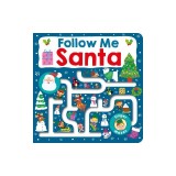 Maze Book: Follow Me Santa