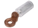 Terminal inelar neizolat BM GROUP M12 240mm2 tip varf inelar, sectiune cablu 240mm2, material cupru/aluminiu