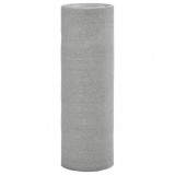 Plasă protecție intimitate gri deschis 1,8x10 m HDPE 195 g/m&sup2;