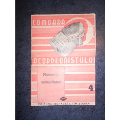 COMOARA ACORDEONISTULUI. ROMANTE NEMURITOARE PENTRU ACORDEON