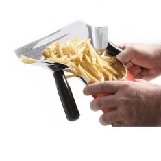 Faras portionare tip palnie pentru cartofi prajiti, din inox