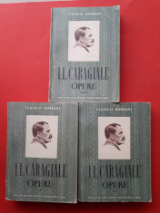 I L CARAGIALE OPERE Teatru Nuvele Proza Poezii ? 3 volume an 1952 foto