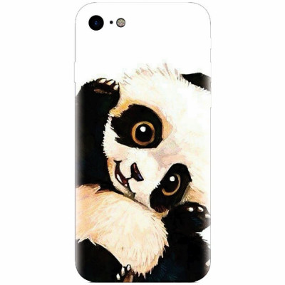 Husa silicon pentru Apple Iphone 7, Baby Panda 002 foto