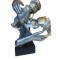 Statueta Decorativa Masca, Indragostiti, Argintiu, 27 cm, 065SX-1