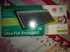 Tastatura Logitech Ultraflat conexiune USB/PS2, NOUA, Standard, Cu fir