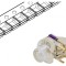 Micro&icirc;ntrerupător TACT SPST-NO cu LED 12V 0.05A