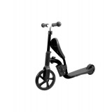 Trotineta si Bicicleta 2 in 1 pentru copii cu 2 roti-Culoare Negru