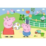 Puzzle Trefl Peppa Pig: Distractie cu prietenii 60 piese