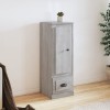 Gossi dulap inalt, gri sonoma, 36x35,5x103,5 cm, lemn compozit