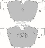 Set placute frana,frana disc BMW Seria 7 (E65, E66, E67) (2001 - 2009) KRIEGER 0950006347
