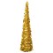 Brad de Crăciun artificial tip pop-up, auriu, 180 cm, PET
