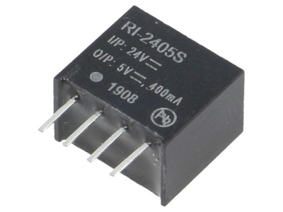 Convertor DC/DC 24V la 5V 2W foto