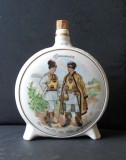 Plosca Romania decorata - Port popular din Valea Gurghiului si Dansatoare din Valea Tarnavei